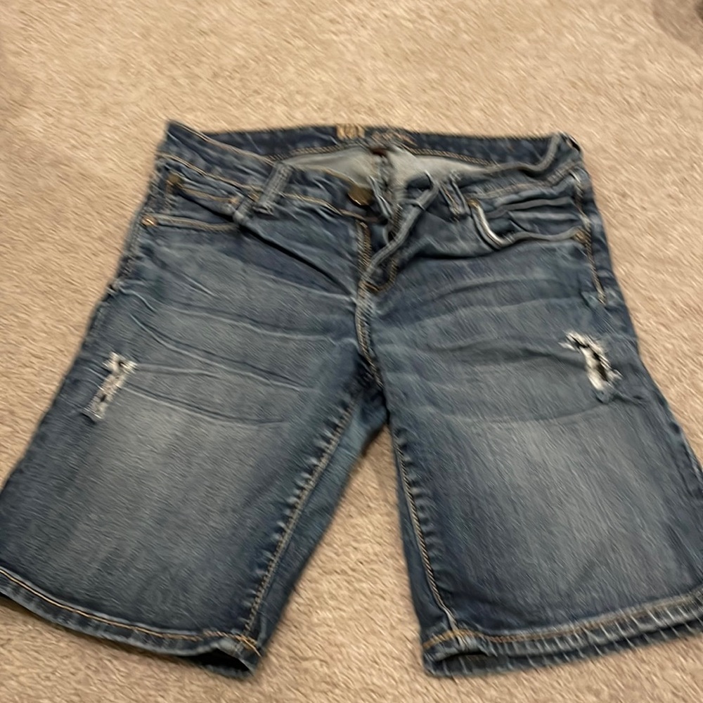 KUT Blue Jean shorts size 0